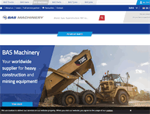 Tablet Screenshot of basmachinery.com